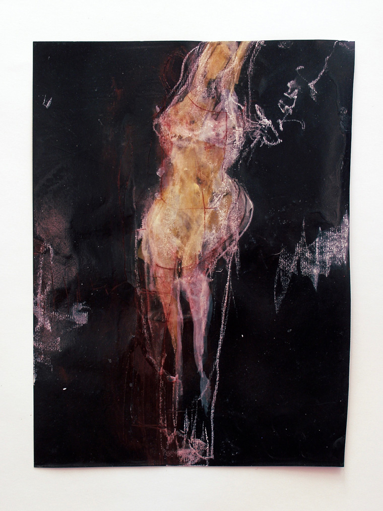 Susanne Ballin, Mischtechnik auf Papier